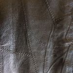 Leather Jacket woman’s patchwork soft vintage design funky Photo 12