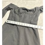 Mistress Rocks Bardot Corset Dress Women's Medium Black Mini Crepe Off Shoulder Photo 8