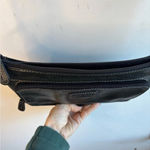 Fossil ‎ Black Pebble Leather Crossbody Purse Photo 2