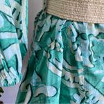 River Island Paisley belted shirt dress in green Photo 6