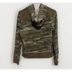 Self Esteem Y2K Vintage  Camo Zip Up Hoodie Studded Western Yoke Streetwear M Photo 3