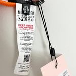 Missguided NWT Women's Ribbed Underwire Bikini Top in Orange Size 4 Photo 11