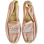 Soludos  Pink Canvas Ciao Bella Slip On Espadrilles Photo 1