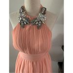 City studio peach color dress size 5 prom or home coming Orange Photo 1