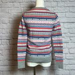 Gap Crazy Fair Isle Merino Wool Stripe Sweater Women's XS Photo 3