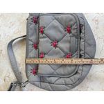 Vera Bradley Quilted Crossbody Bag With Floral Embroidery & Magnetic Snap Closur Photo 4