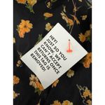 ASOS  Modest Long Sleeve Floral Tiered Black Yellow  Maxi Dress 12 NEW with Tags Photo 4