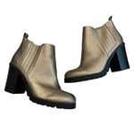 Sam & Libby  Bronze Metallic Ankle Boots Photo 1