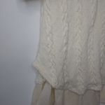 Reborn L Lagenlook Creme Vanilla Sweater Dress L Size L Photo 3