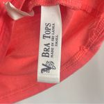 Victoria's Secret  Small Bra Top Tank Top Ruched Faux Wrap V Neck Coral Vacation Photo 4