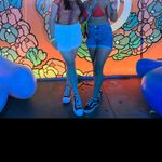 ZARA White Cargo Mini Skirt Photo 4