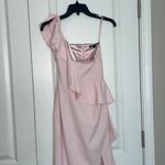 Gianni Bini Midi pink one should dress with slit Photo 1