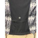 Athleta  Women's long Sleeve Black Swim Top Rashguard Medium Photo 2