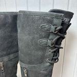 UGG  Elsa Waterproof Fleece Lined Rain Black Lace Up Women's Boots Size‎ 10 Photo 11