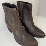 Alcala’s distressed brown leather boots size 8 1/2. Photo 0