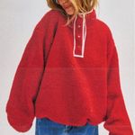 Park Valentines Day Collection Fleece Pullover red Size XL Photo 0