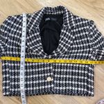 ZARA  textured tweed cropped blazer Photo 3