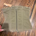 SKIMS BNWT  Outdoor Corset Army XS Photo 4