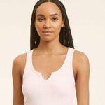 Brandy Melville  Light Pink Sleeveless Ribbed Crop Top.   Size-Small Photo 0