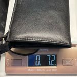 Lillian Vernon Black Genuine Leather Convertible Wristlet Wallet Mini Purse Bag Photo 11