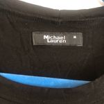 Michael Lauren NWT  cold shoulder black dress size medium. Photo 3