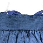Johnny M silk strapless mini dress Blue Size undefined Photo 3