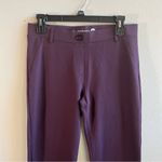 Betabrand  Straight-Leg Dress Pant Yoga Pants in Moondrop Purple Sz MP EUC Photo 4