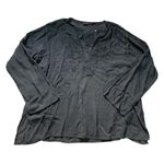 Funky People Black Embroidered Top L Size L Photo 0