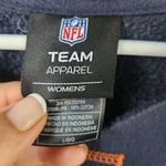 NFL Chicago Bears Womens  Hoodie Size L Navy Orange Cotton Blend Sweatshirt Y2K Photo 3