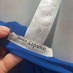 Laundry by Design  blue one shoulder layered dress Photo 4