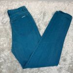 Jordache  Teal Turqoise Blue Vintage High Waist Jeans 27" Waist Photo 0