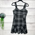 Bailey blue  Black & White Plaid Mini Dress Size Medium Photo 7