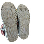 UGG  Womens Classic Short Sequin Sparkles Boots Silver Pink Reversible Sz 8 EUC Photo 5