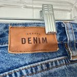 Sézane  Denim High Rise Straight Leg Jeans Vintage Blue Rigid Cotton Size 27 Photo 5