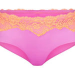 SKIMS ‎ NWT Women’s Lace Swim Boyshort in Neon Orchid Size M Photo 0
