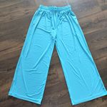 NWT Dear Scarlett Wide Leg Pants Blue Size M Photo 0