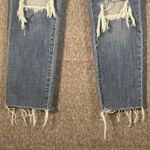 L'Agence Women's Distressed Skinny Jeans Size 25 Raw Hem, Knee Rips Photo 3