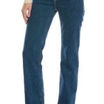 DL1961 Patti Straight NWT Size 25 High Rise Vintage 31" Denim Jeans Split Cuff Photo 0