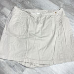 White Stag Women's 26W (3X)‎ Ivory Twill Skort Z-311 Photo 0