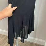 Jonathan Martin  Y2K Mesh Asymmetrical Hem Whimsigoth Midi Dress Size 12 Photo 7