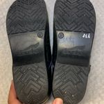 Dansko  women’s black emboss leather clog sz 37 6.5 nursing workwear *flaw Photo 5