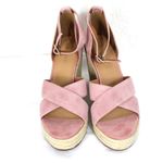 Lisa Vicky Women's Gemi Platform Wedge Sandal Size 9 Dusty Pink Photo 1