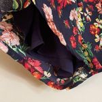 Lush Clothing LUSH High Waist Flowy Pleated Tropical Shorts - Small Photo 4