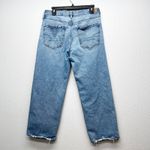 American Eagle Jeans Sigrid 6 Trendy Short Straight Leg Medium Wash Casual Photo 5