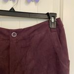 EUC Vintage Birch‎ Hill women’s dark purple faux suede casual pants size 10 Photo 1