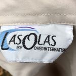 Vintage Long Sleeve Oversized Black Cat Shirt Size XS Tan Photo 8