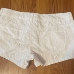Aeropostale Floral Eyelet White Bootie Shorts Beach Casual Size 3 Photo 2