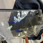 GH Bass & Co Nautical Tote Bag Love Boat Wheel Canvas Shopper Purse Blue Photo 6