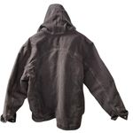 Carhartt Brown 90s VTG Cotton Duck Fleece Lined Hooded Coat Sz XXL 20 Plus Size Photo 1