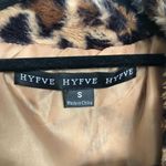 HYFVE Leopard Faux Fur Jacket Size S Photo 2